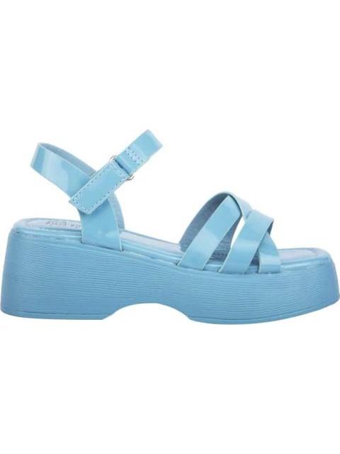 SANDALIA CON PLATAFORMA AZUL VIVIS SHOES KIDS