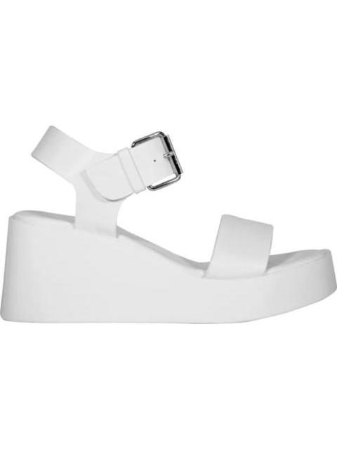 SANDALIA CON PLATAFORMA BLANCO VI LINE FASHION