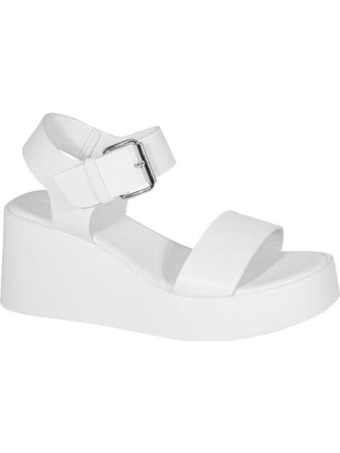 SANDALIA CON PLATAFORMA BLANCO VI LINE FASHION - Imagen 2