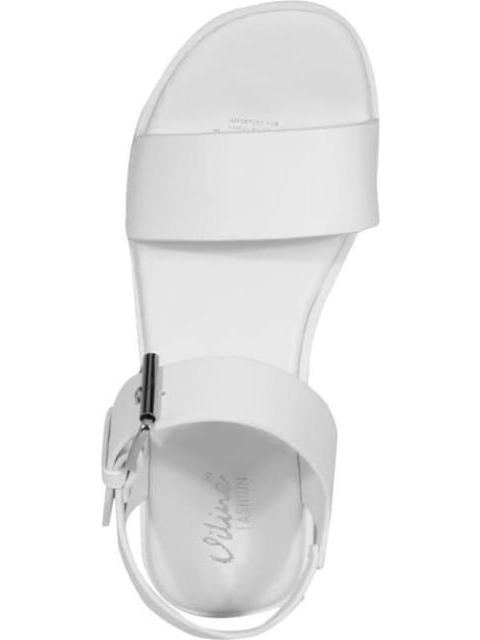 SANDALIA CON PLATAFORMA BLANCO VI LINE FASHION - Imagen 3