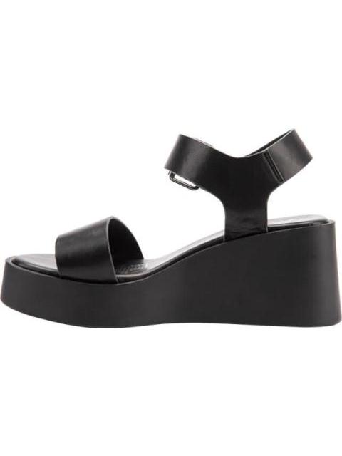 SANDALIA CON PLATAFORMA NEGRO VI LINE FASHION - Imagen 5