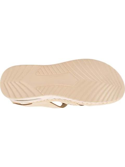 SANDALIA CON VALVULA BEIGE SHOSH - Imagen 4