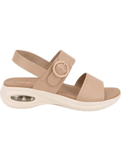 SANDALIA CON VALVULA NUDE SHOSH
