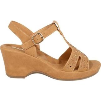 SANDALIA CONFORT CAMEL SHOSH