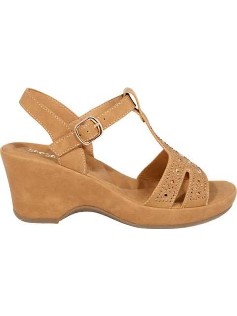 SANDALIA CONFORT CAMEL SHOSH