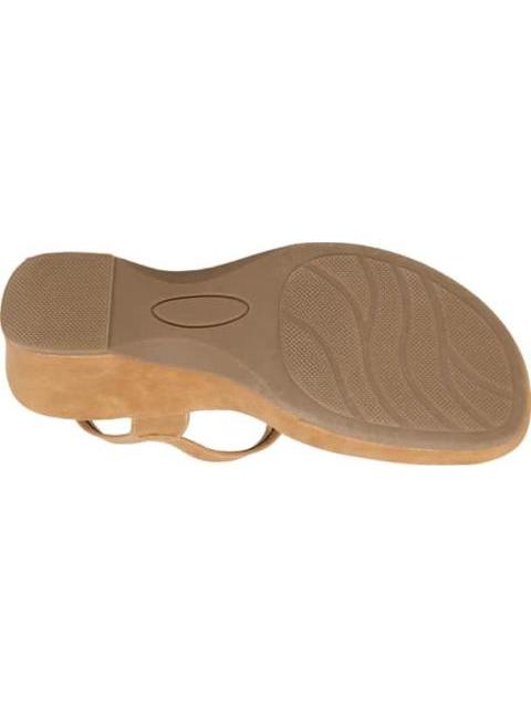 SANDALIA CONFORT CAMEL SHOSH - Imagen 4