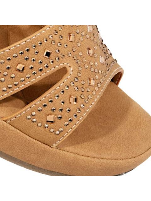 SANDALIA CONFORT CAMEL SHOSH - Imagen 6