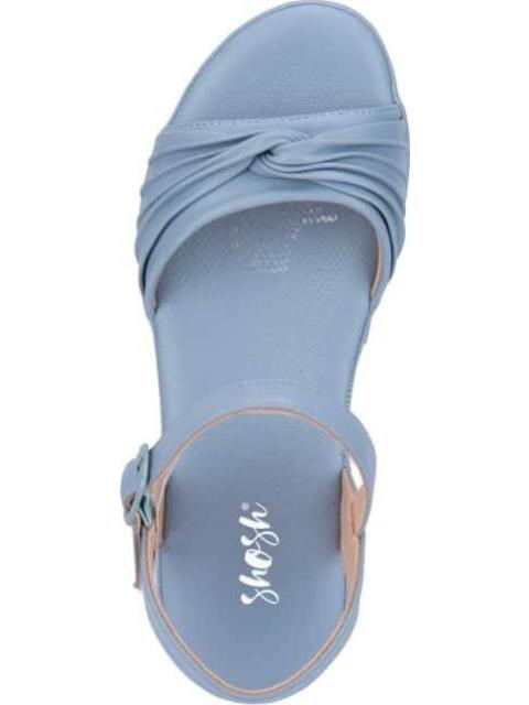SANDALIA CONFORT AZUL SHOSH - Imagen 4