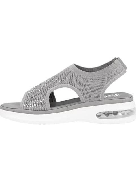 SANDALIA CONFORT GRIS SHOSH - Imagen 5