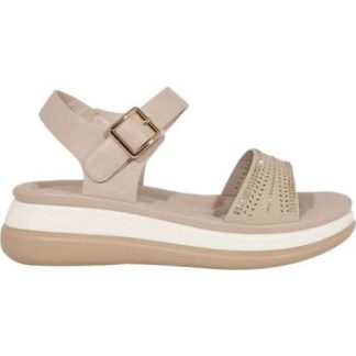 SANDALIA CONFORT TAUPE SHOSH