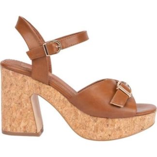 SANDALIA CORCHO HEBILLAS COGNAC SAO PAULO