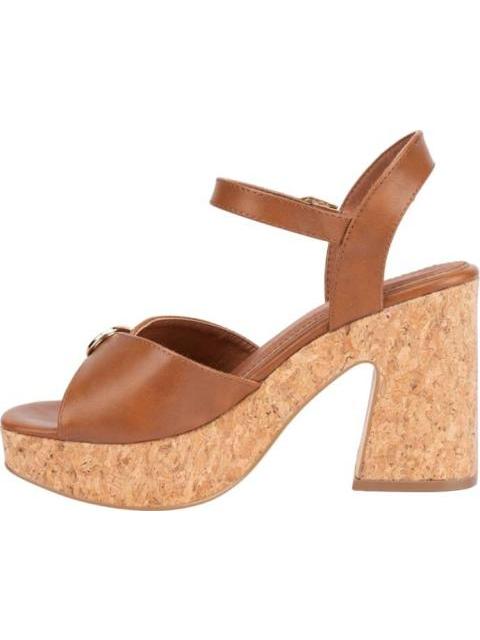 SANDALIA CORCHO HEBILLAS COGNAC SAO PAULO - Imagen 5