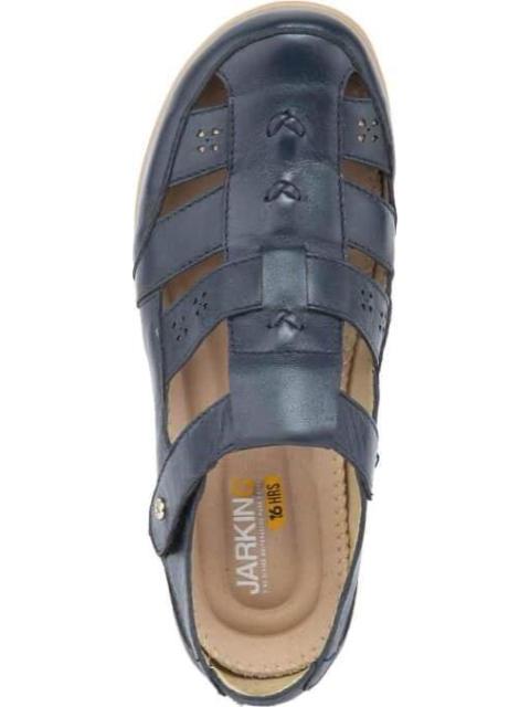 SANDALIA DE PIEL AZUL MARINO JARKING SHOES - Imagen 4