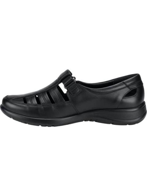 SANDALIA DE PIEL NEGRO CALZADO PAZSTOR - Imagen 6