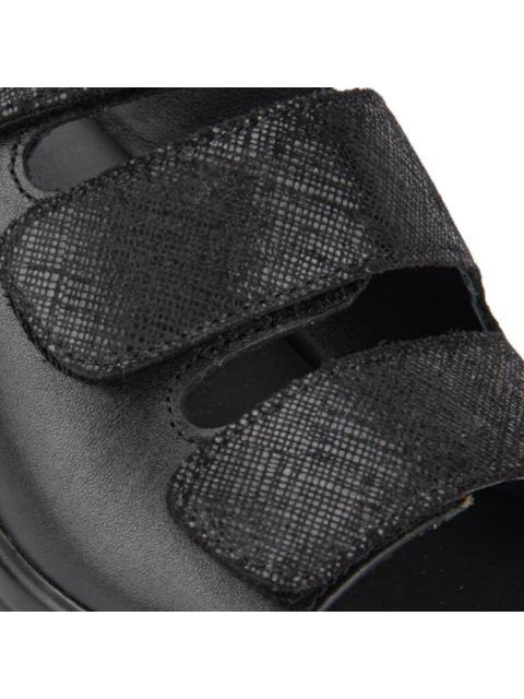 SANDALIA VELCROS NEGRO FLEXI - Imagen 6