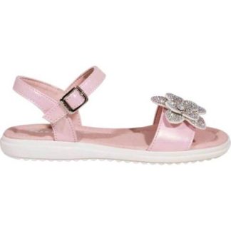 SANDALIA FLOR PIEDRAS ROSA YU YIN