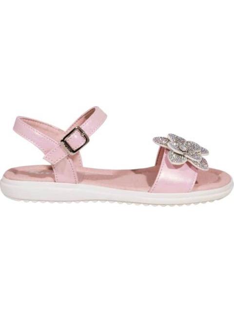 SANDALIA FLOR PIEDRAS ROSA YU YIN