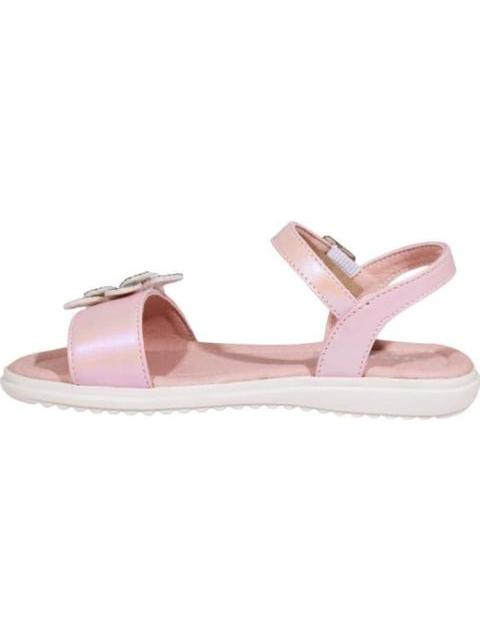 SANDALIA FLOR PIEDRAS ROSA YU YIN - Imagen 5