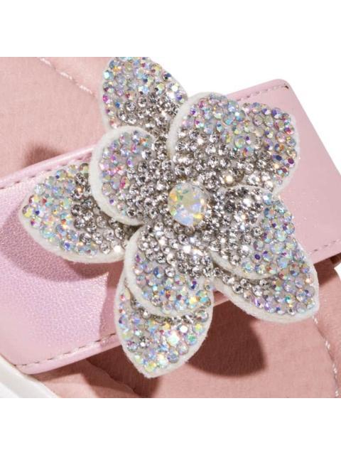 SANDALIA FLOR PIEDRAS ROSA YU YIN - Imagen 6