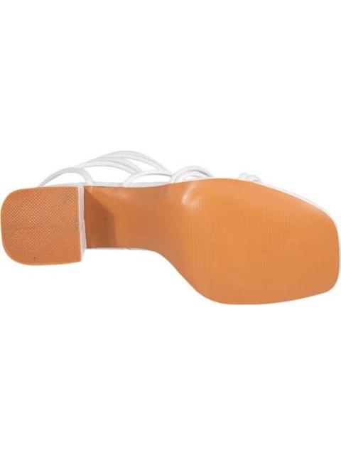 SANDALIA GLADIADOR BLANCO YAELI - Imagen 4