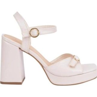 SANDALIA HEBILLAS BEIGE/HUESO YAELI