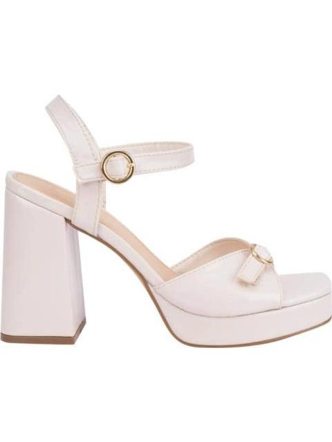 SANDALIA HEBILLAS BEIGE/HUESO YAELI