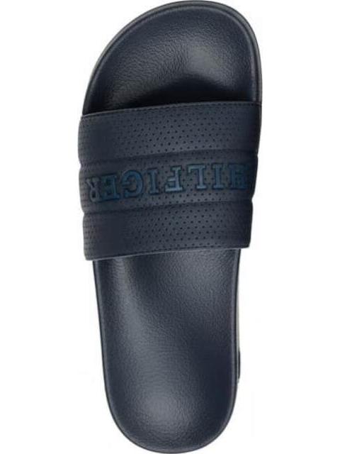 SANDALIA HILFIGER PAD PERF POOL SLIDE AZUL TOMMY HILFIGER - Imagen 3