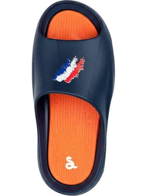 SANDALIA NARANJA AZUL MARINO SLICKERS - Imagen 3