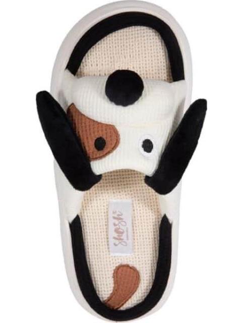 SANDALIA PANTUFLA BEIGE/HUESO SHOSH CONFORT - Imagen 3