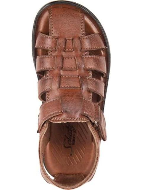 SANDALIA PESCADOR COGNAC SCHATZ KIDS - Imagen 3