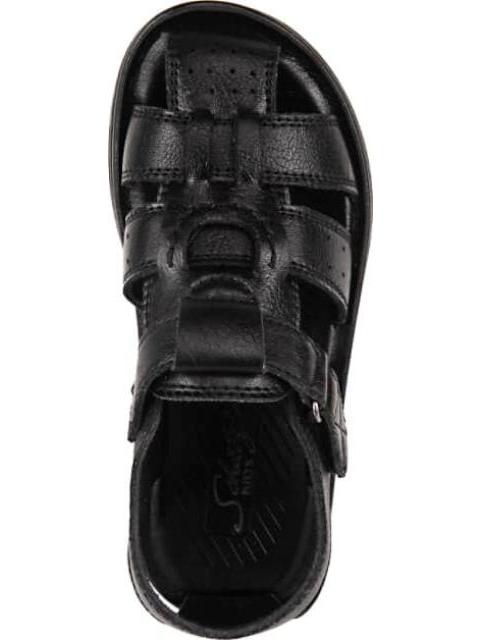 SANDALIA PESCADOR NEGRO SCHATZ KIDS - Imagen 3