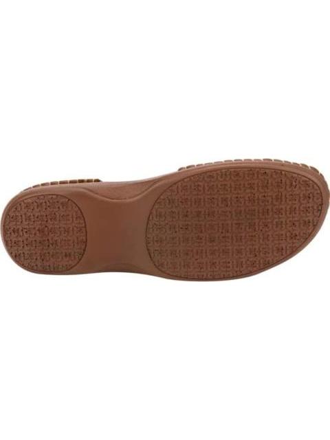 SANDALIA DE PIEL CAMEL SHOSH - Imagen 4