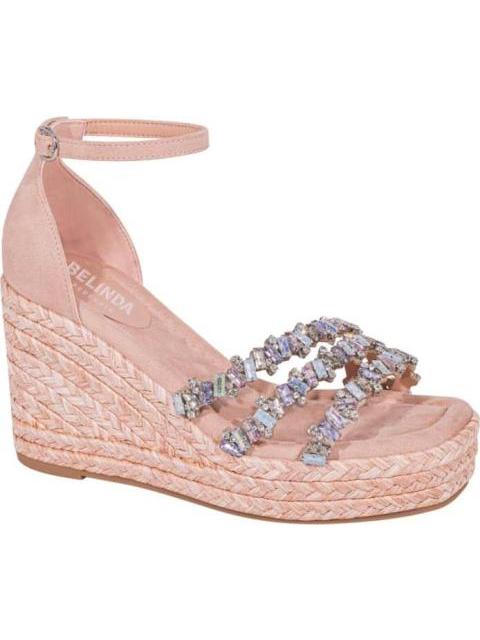 SANDALIA PIEDRAS ROSA BELINDA PEREGRIN - Imagen 2