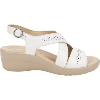 SANDALIA PIEL BLANCO FLEXI