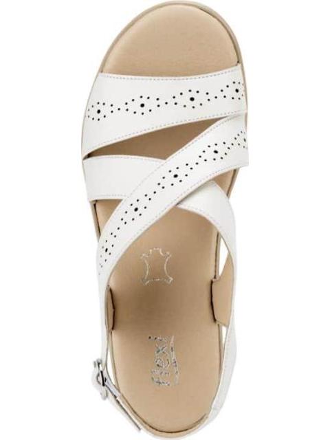 SANDALIA PIEL BLANCO FLEXI - Imagen 3