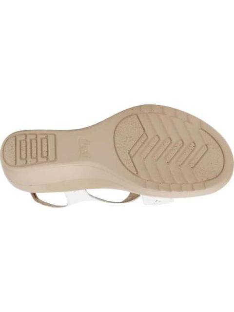 SANDALIA PIEL BLANCO FLEXI - Imagen 4