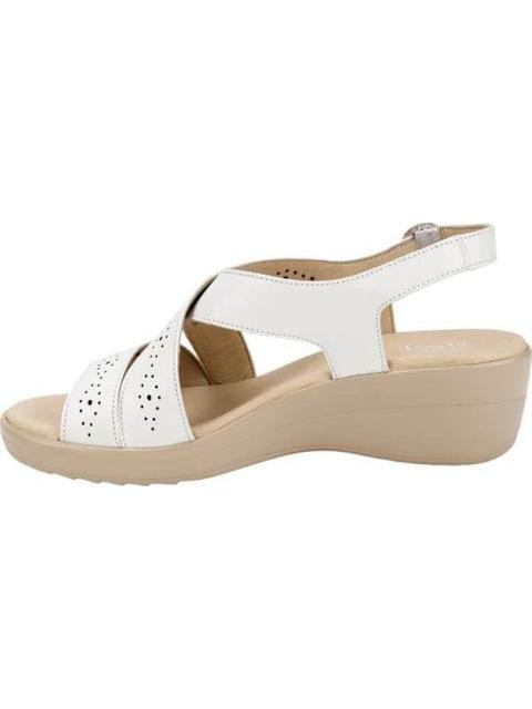 SANDALIA PIEL BLANCO FLEXI - Imagen 5