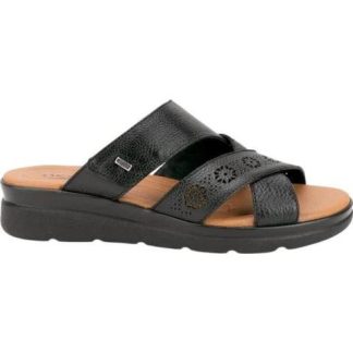 SANDALIA PIEL NEGRO FLEXI