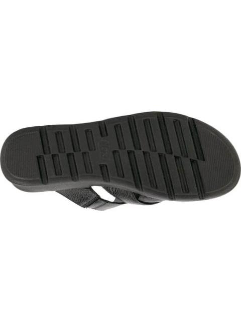 SANDALIA PIEL NEGRO FLEXI - Imagen 4