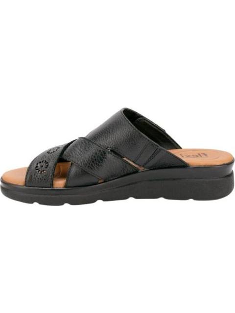 SANDALIA PIEL NEGRO FLEXI - Imagen 5