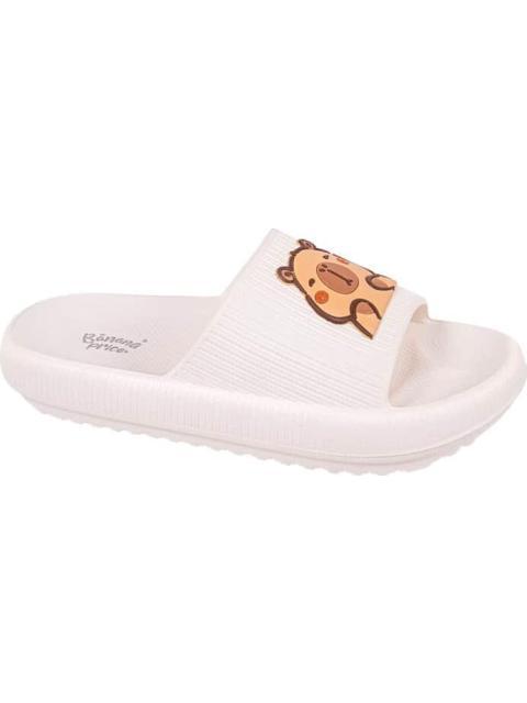 SANDALIA PLANA ANIMALITOS BEIGE BANANA PRICE - Imagen 2