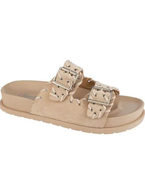 SANDALIA PLANA BEIGE VI LINE - Imagen 2