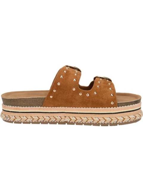 SANDALIA PLANA CAMEL VI LINE FASHION - Imagen 5