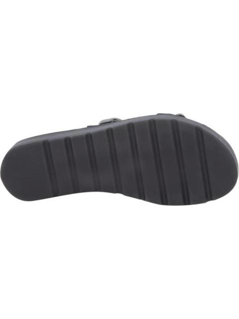 SANDALIA PLANA NEGRO VI LINE - Imagen 4