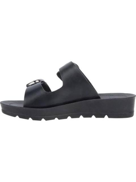 SANDALIA PLANA NEGRO VI LINE - Imagen 5