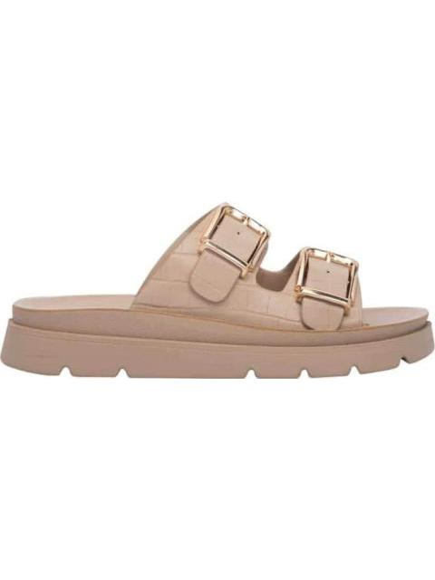 SANDALIA PLANA HEBILLAS NUDE VI LINE