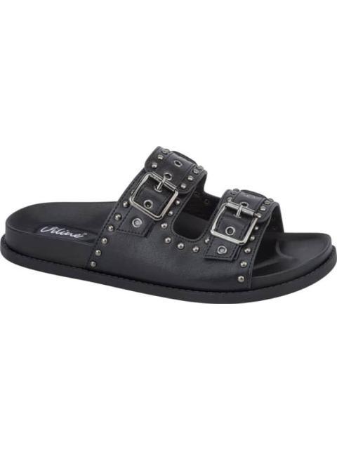 SANDALIA PLANA NEGRO VI LINE FASHION - Imagen 2