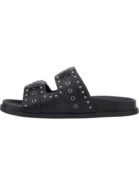 SANDALIA PLANA NEGRO VI LINE FASHION - Imagen 5