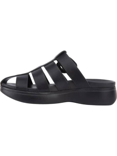 SANDALIA PLANA NEGRO VI LINE - Imagen 5