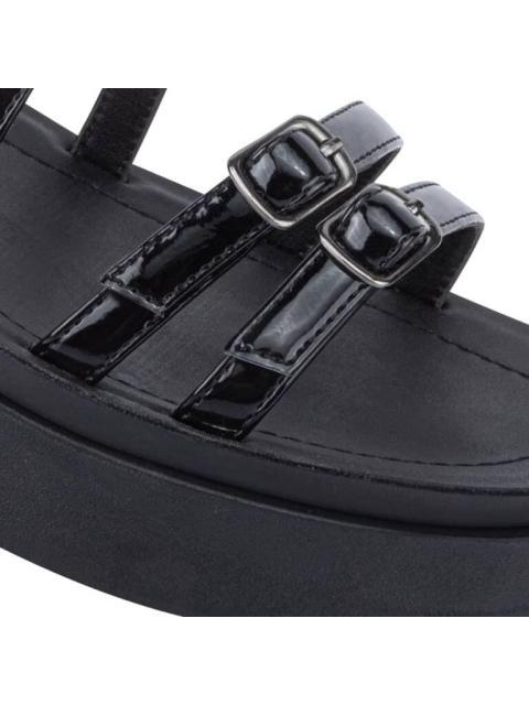 SANDALIA PLANA NEGRO VI LINE - Imagen 7